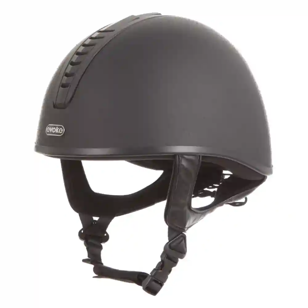 Evoke Childrens Orion JS4K Jockey Skull Hat Black