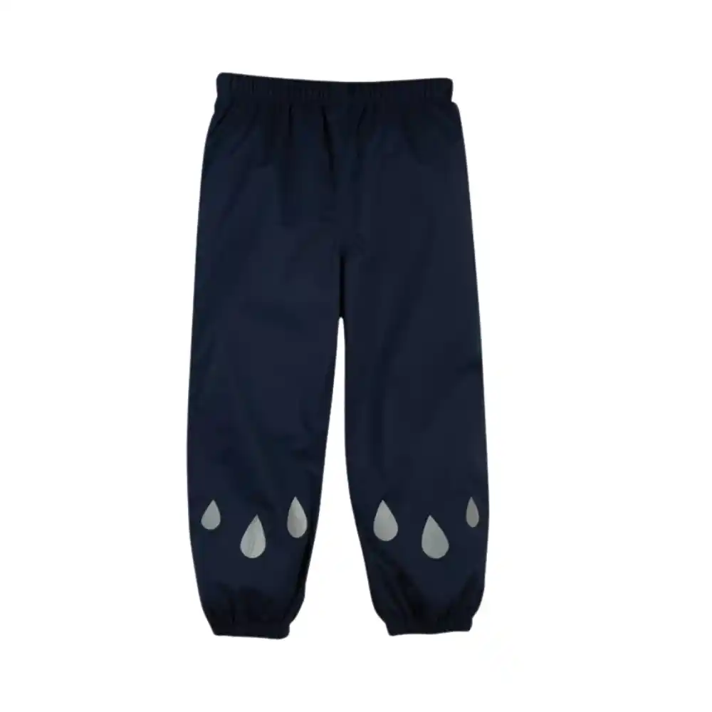 Frugi Childrens Rain Or Shine Trousers Indigo