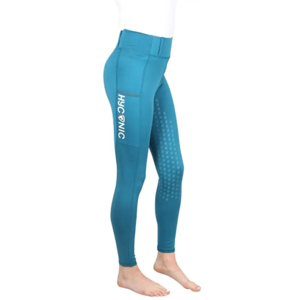 HyConic Ladies Soria Riding Tights Teal
