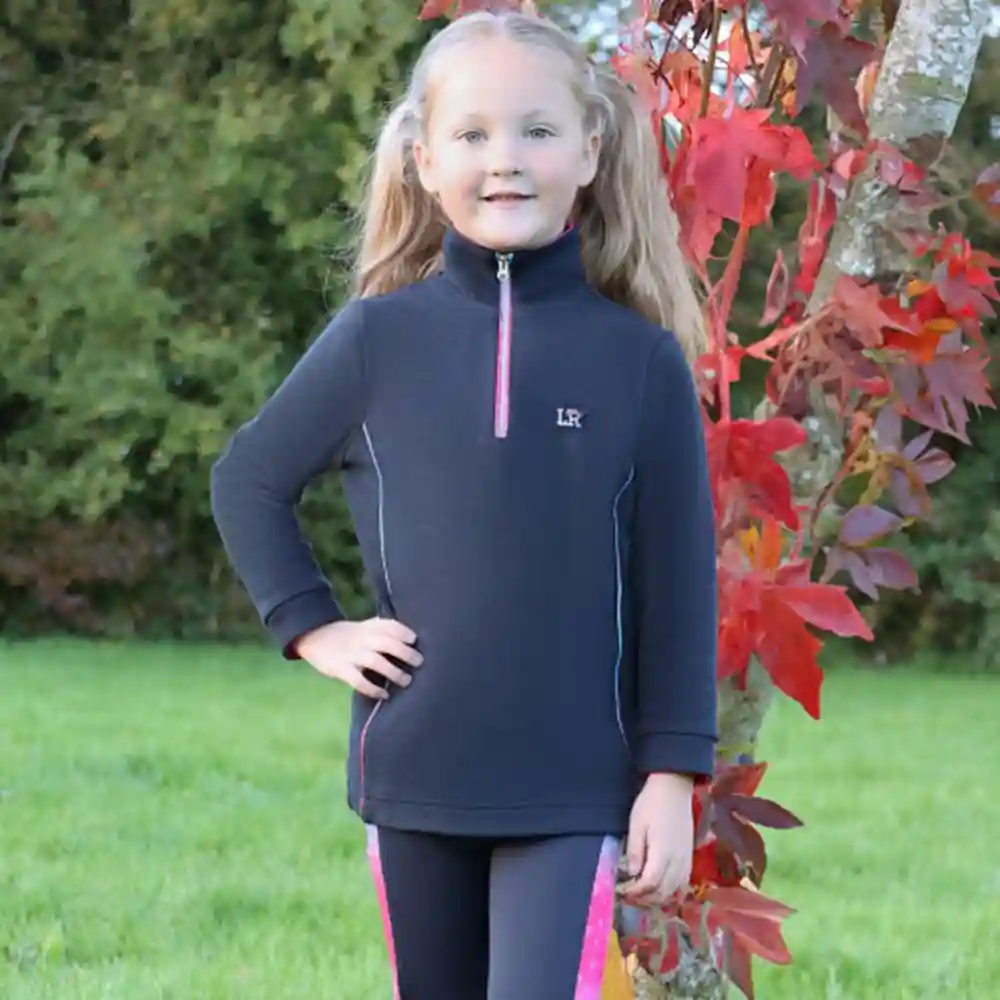 Little Rider Childrens Dazzling Diamond Sweatshirt Navy