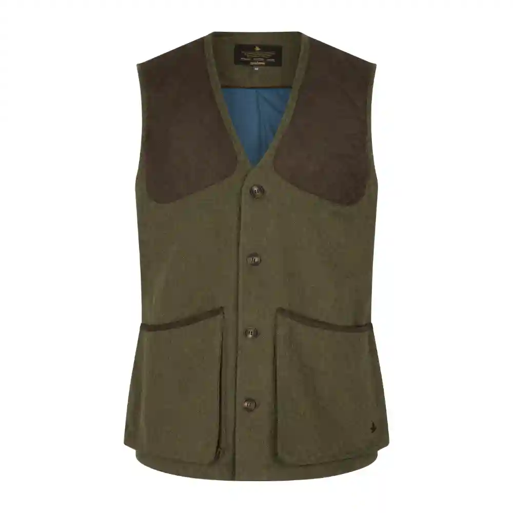 Seeland Mens Hillside Waistcoat Moss Green