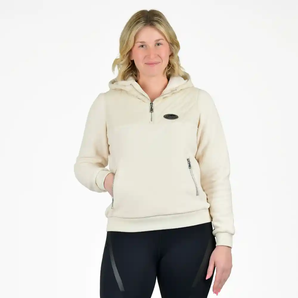 Weatherbeeta Ladies Tampa Technical Pullover Whitecap Grey