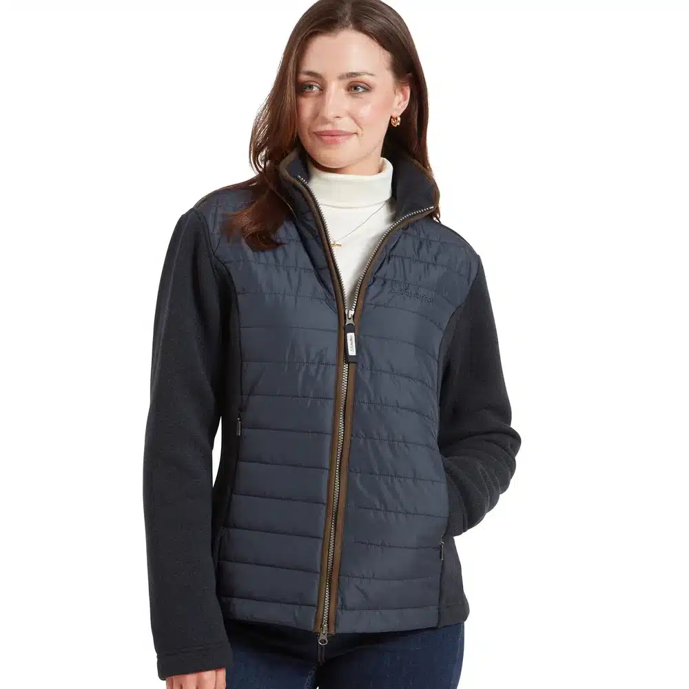 Schoffel Ladies Burley Hybrid Jacket Petrol Blue