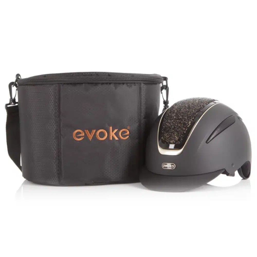 Evoke Riding Hat Helmet Bag Black