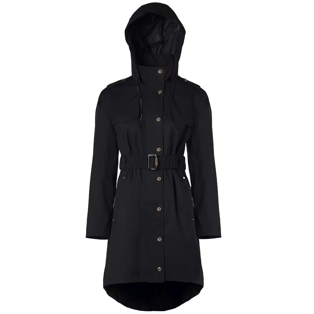 Holland Cooper Ladies Rosedale Waterproof Parka Black