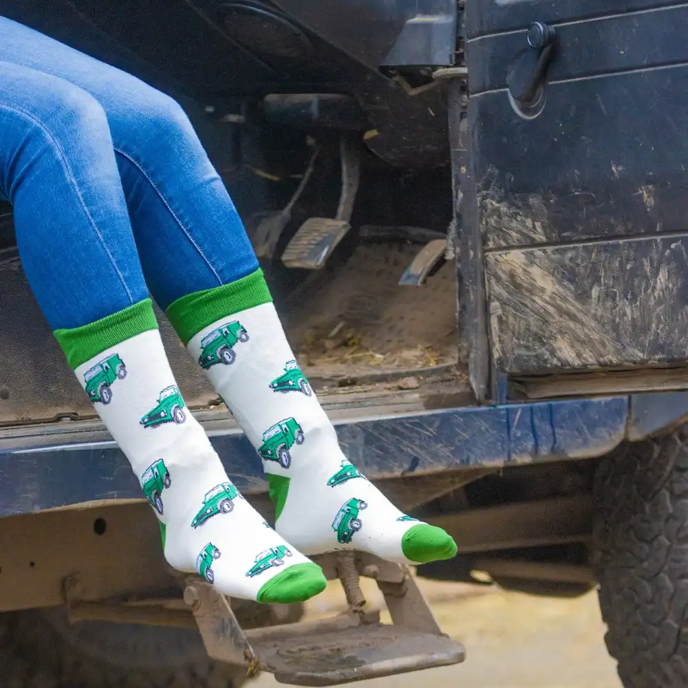 Country Moos Crew Sock Landrover Lifestyle Country Moos Crew Sock Landrover Lifestyle