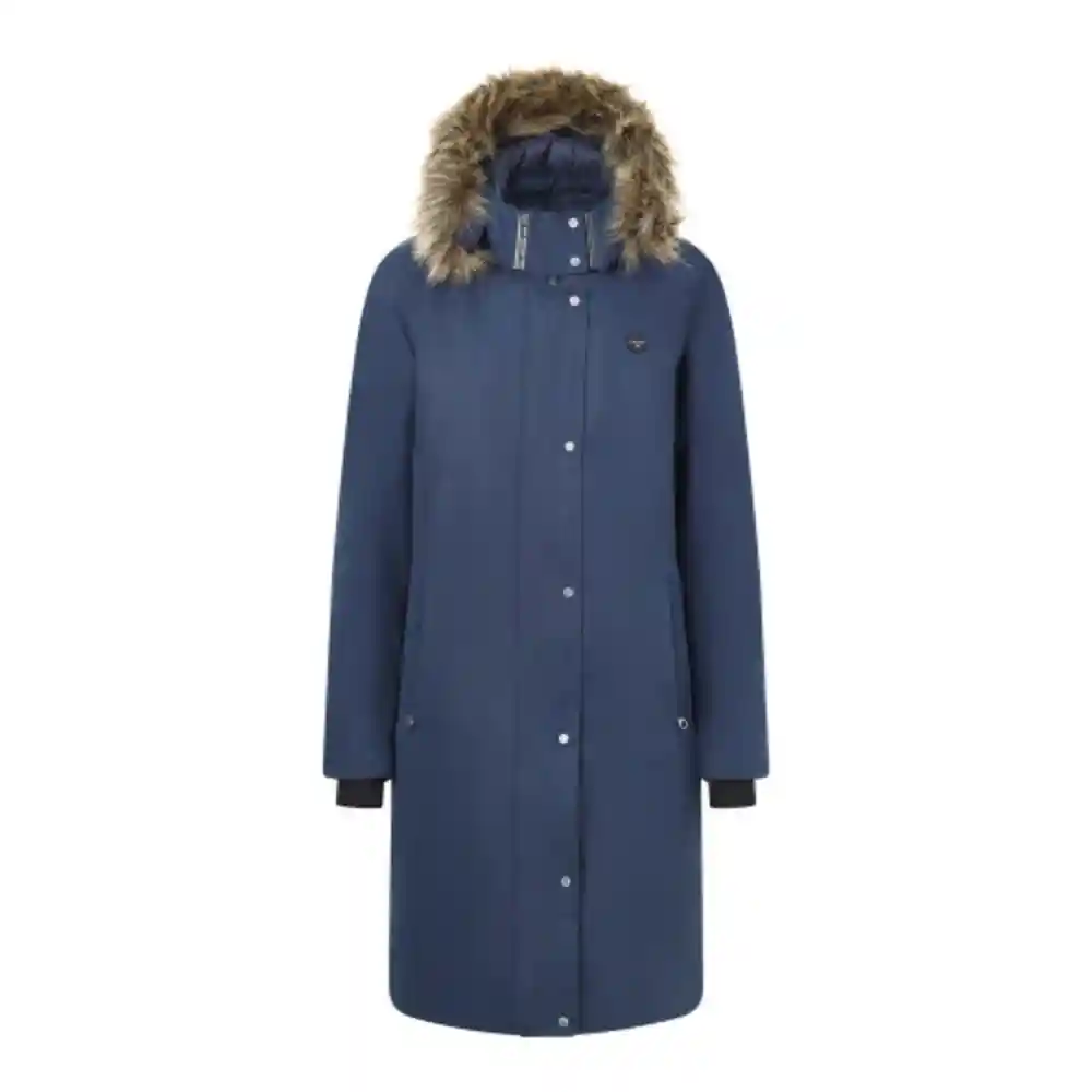 EqueTech Inferno Heated Waterproof Riding Coat Navy