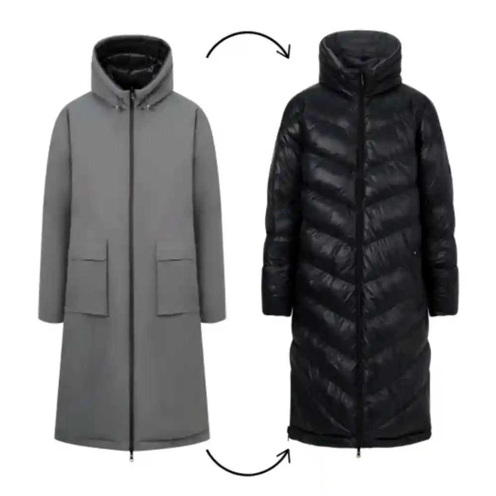 EqueTech Ladies Reversible Shield Waterproof Padded Coat