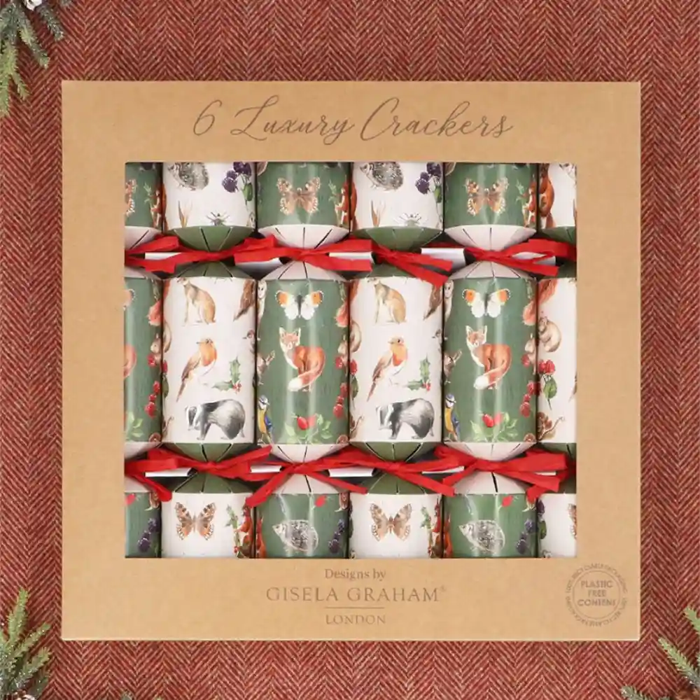 Gisela Graham Woodland Animals Crackers