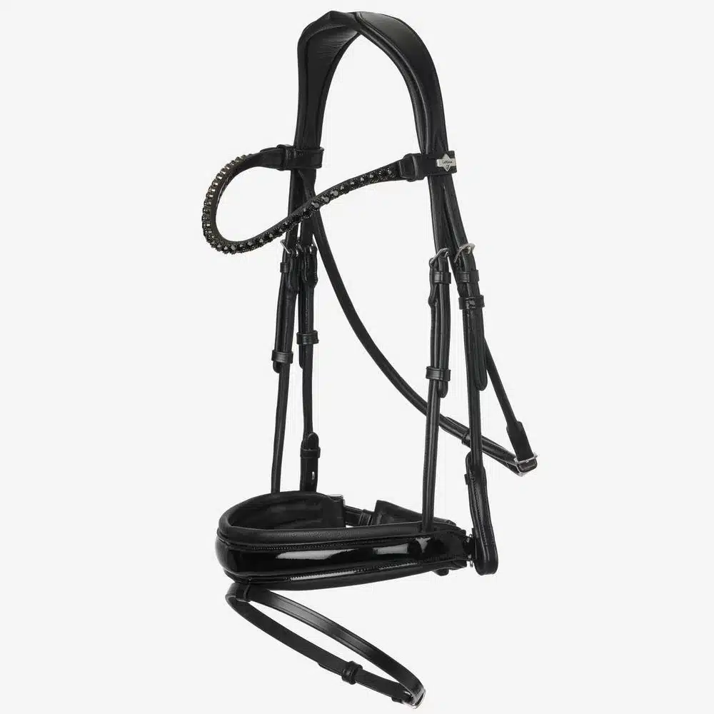 LeMieux Kudos Patent Dressage Bridle Black