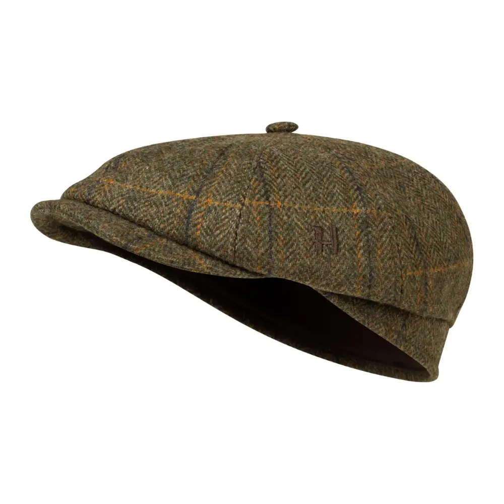 Harkila Kenmore Flat Cap Forest Green