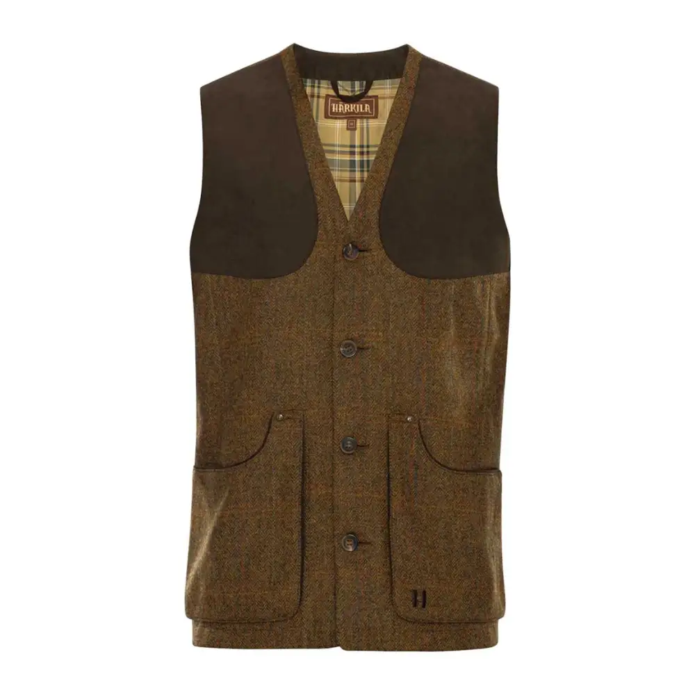 Harkila Mens Stornoway 2.0 Waistcoat Terragon Brown