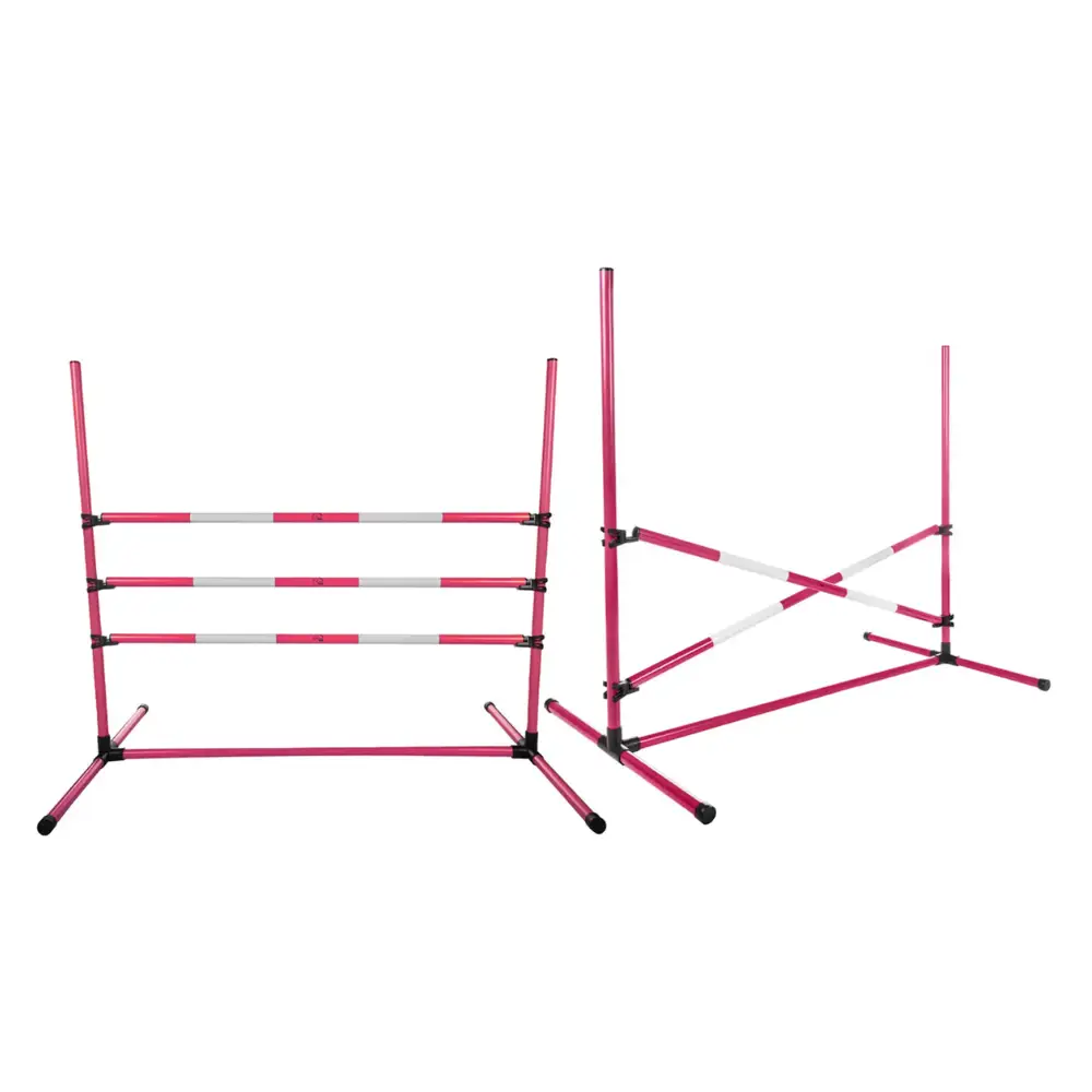 HKM Hobby Horsing Jumping Set Pink