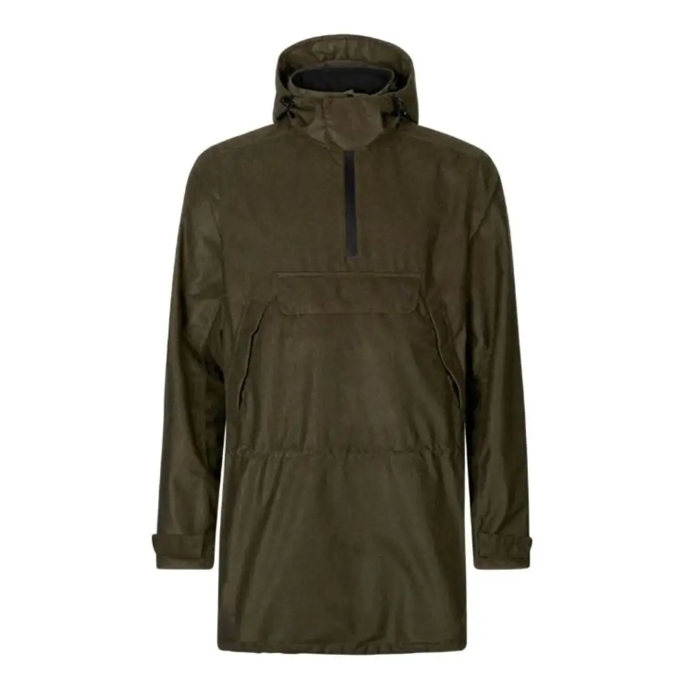 Seeland Mens Avail Smock Pine Green Melange
