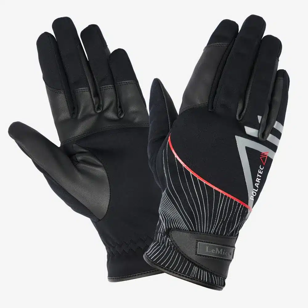LeMieux Polartec Pro Water Resistant Gloves Black
