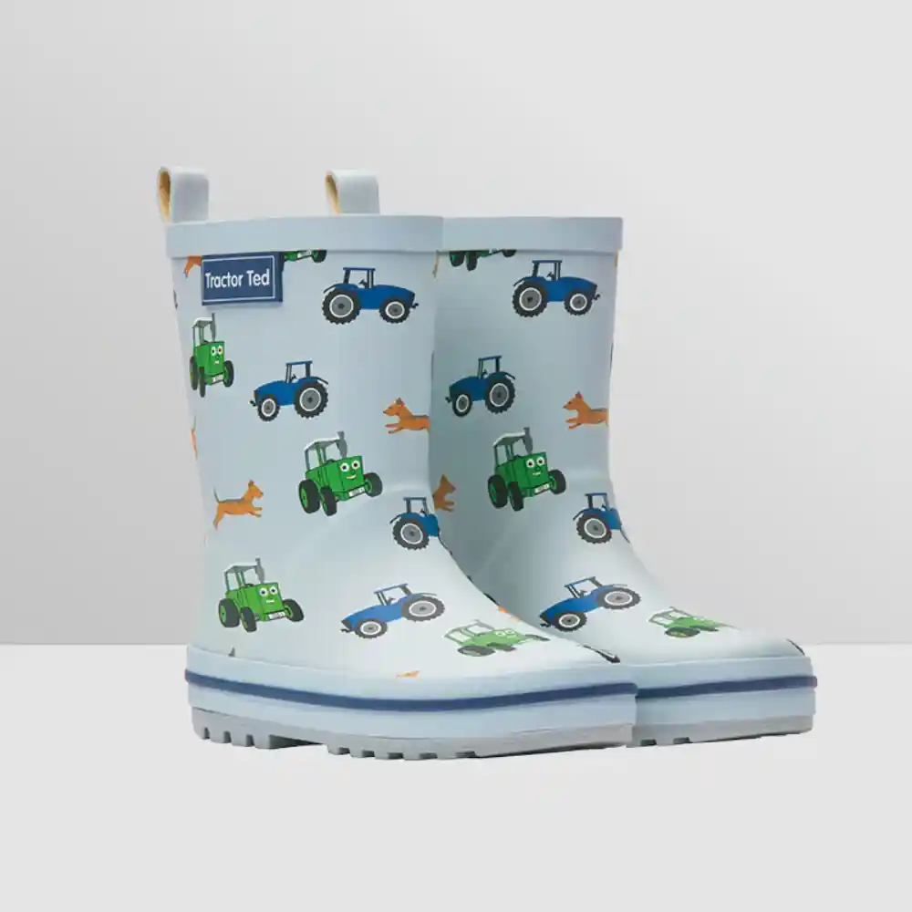 Tractor Ted Childrens Welly Boot Midge Tractor