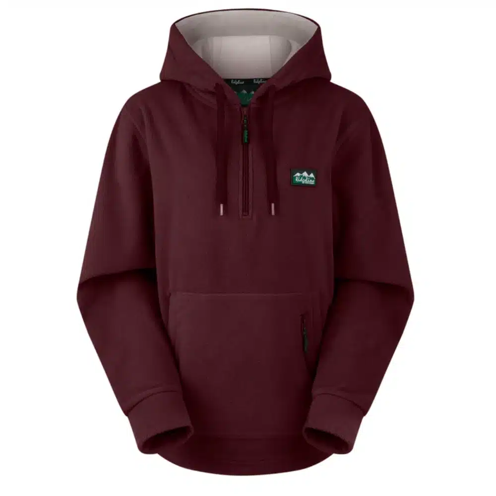 Ridgeline Ladies Ballistic Hoodie Winter Berry