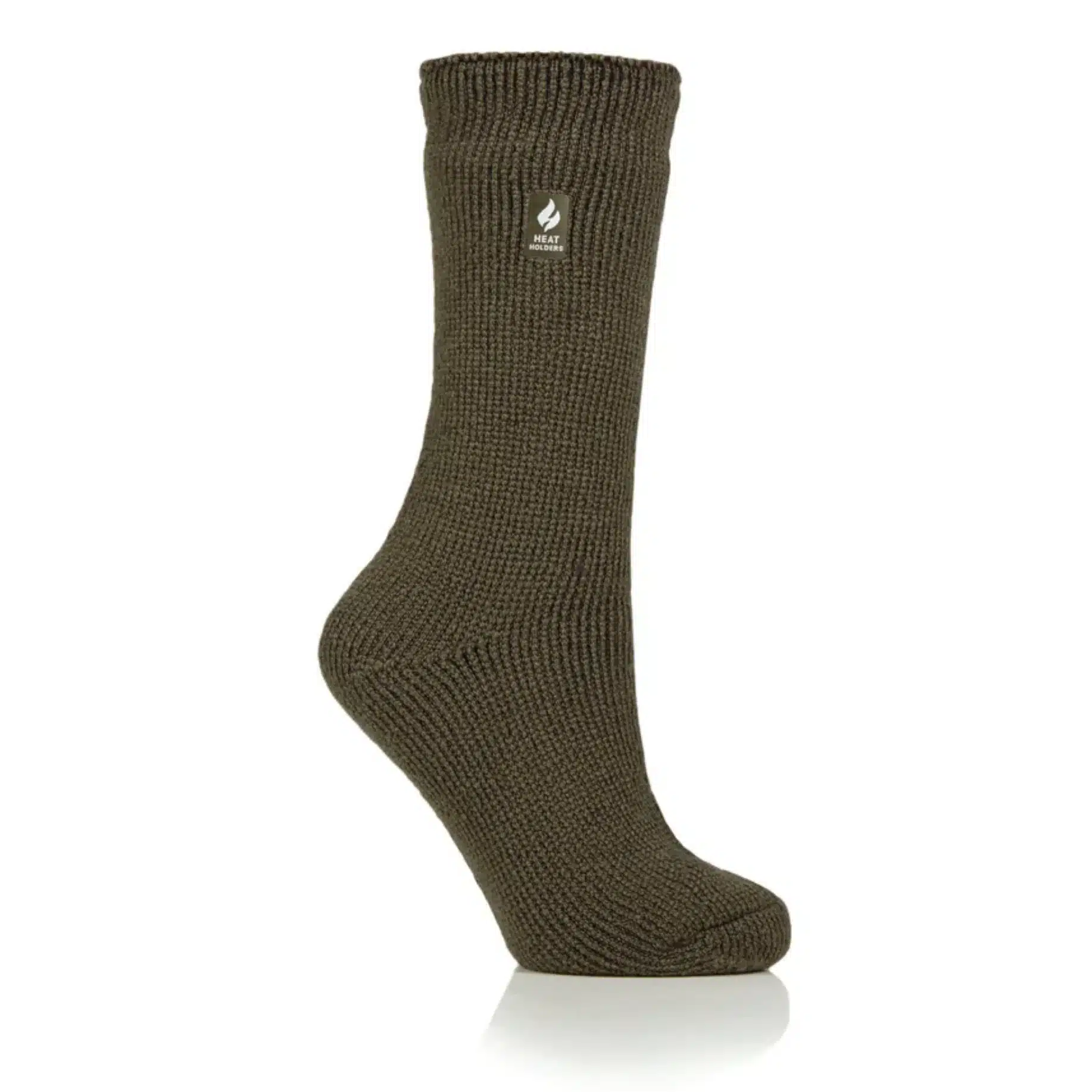 Heat Holders Ladies Original Camellia Socks Olive