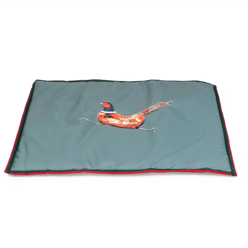 House of Paws Green Pheasant Boot Mat