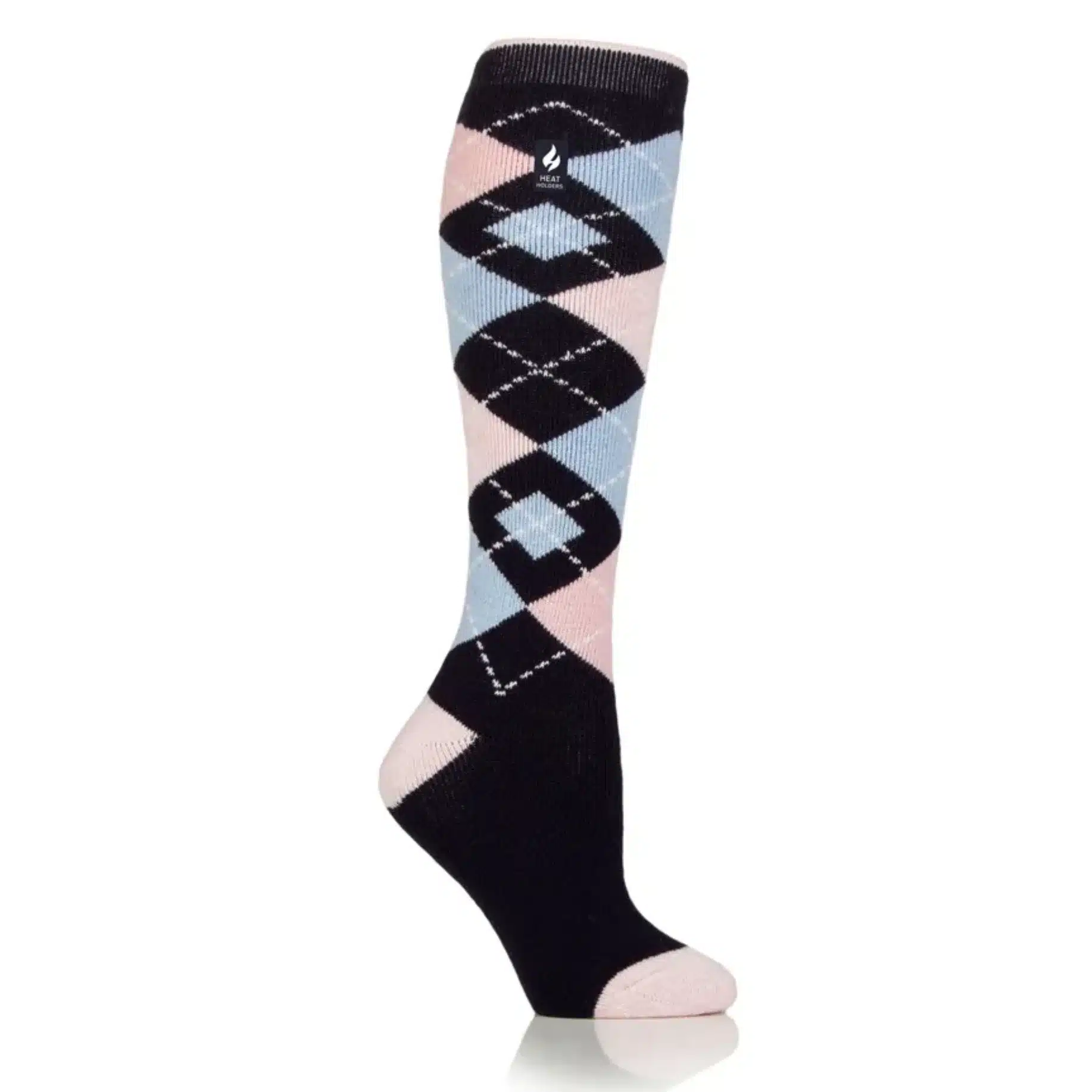 Heat Holders Ladies Hexham Equestrian Lite Long Socks Navy