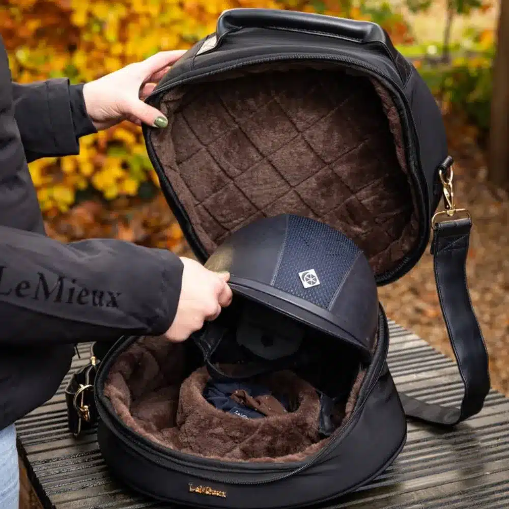LeMieux Luxe Hat Box Black