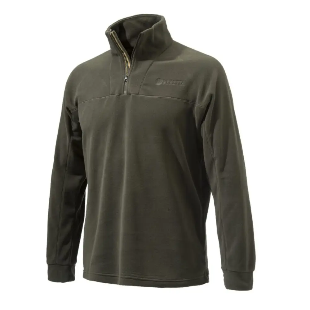 Beretta Mens Half Zip Fleece Green