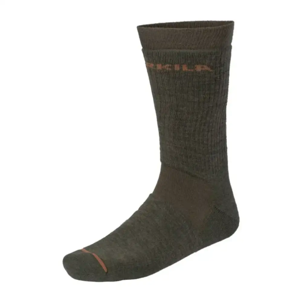 Harkila Pro Hunter 2.0 Short Sock Green & Brown