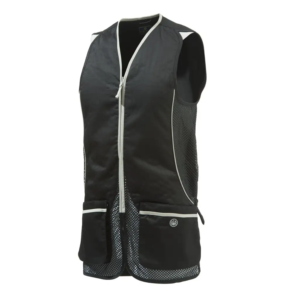 Beretta Mens Silver Pigeon Vest Black