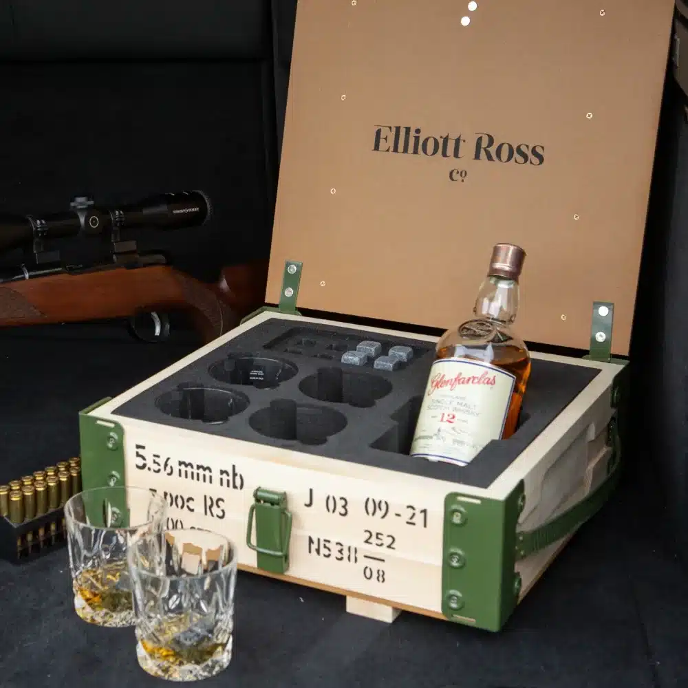 Elliott Ross The Whisky Box Ammo Hamper