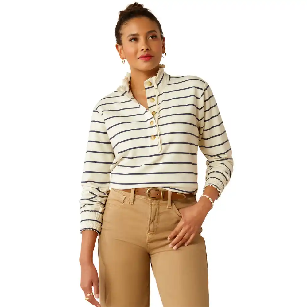 Ariat Ladies Hollingworth Sweatshirt Stripe