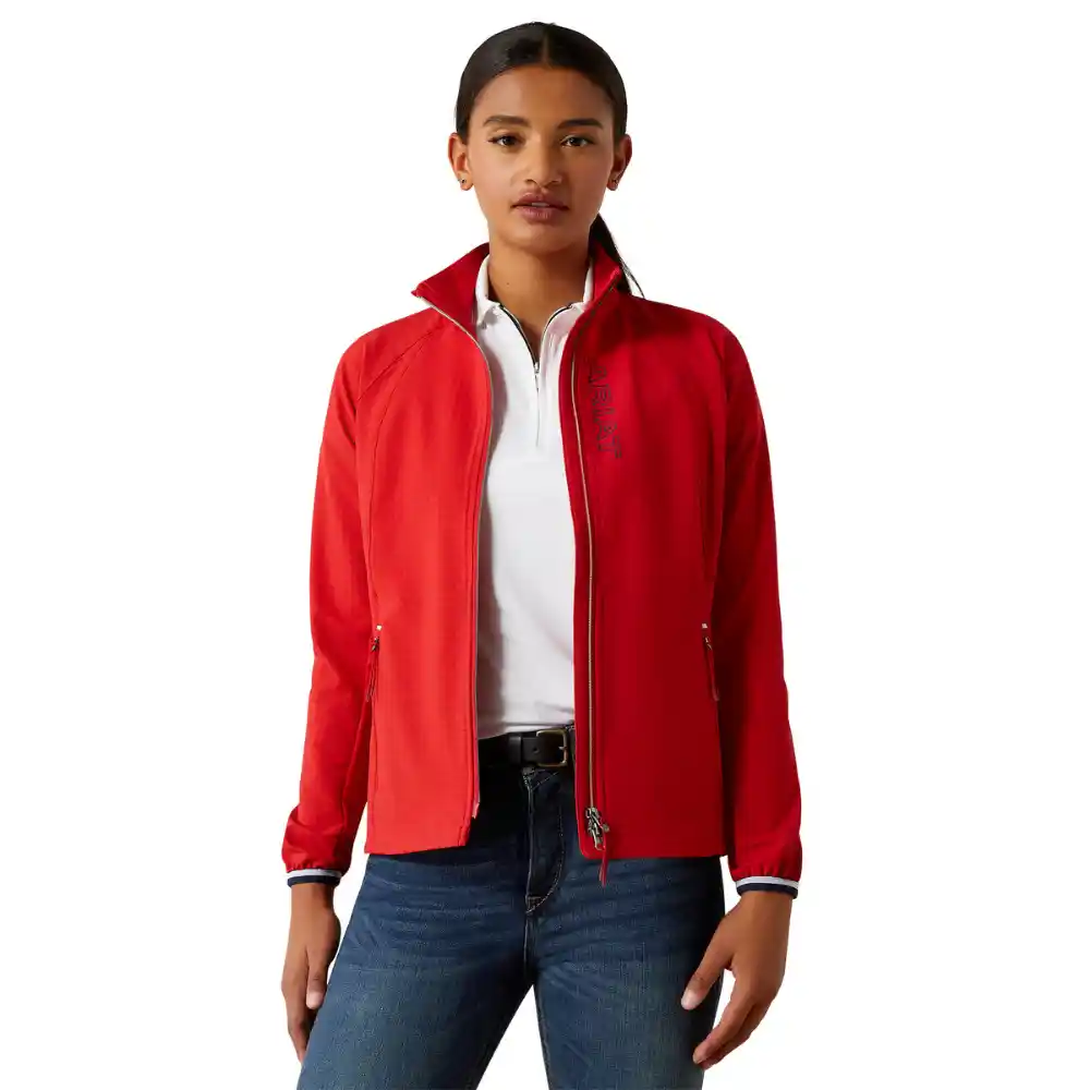 Ariat Ladies Versa Team Jacket Weg Red