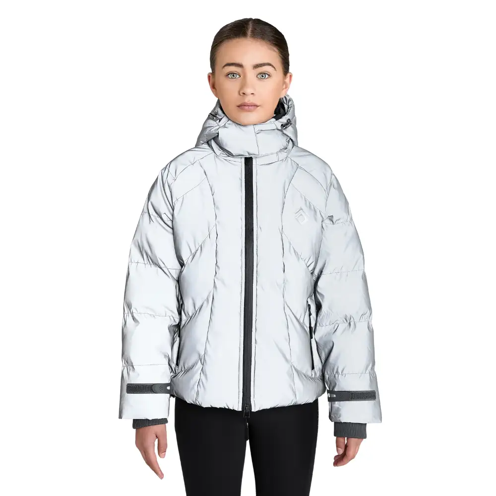Aztec Diamond Young Rider Reflective Puffer Coat