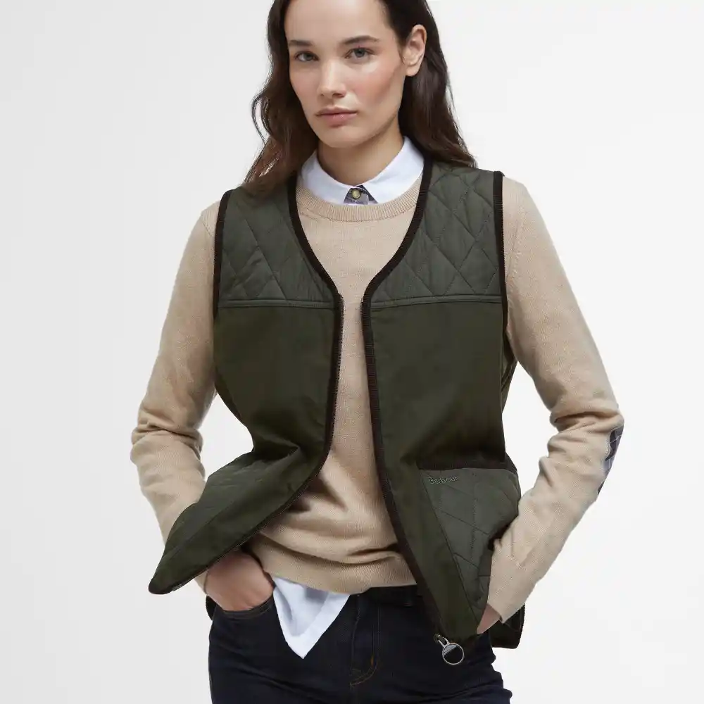 Barbour Ladies Blake Gilet Olive