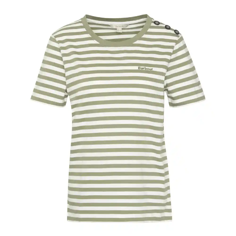 Barbour Ladies Ferryside Top Dusky Green