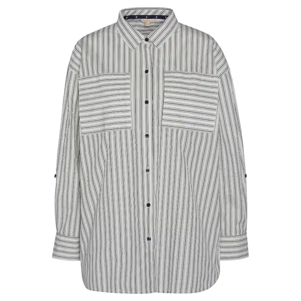Barbour Ladies Millie Shirt Navy Stripe