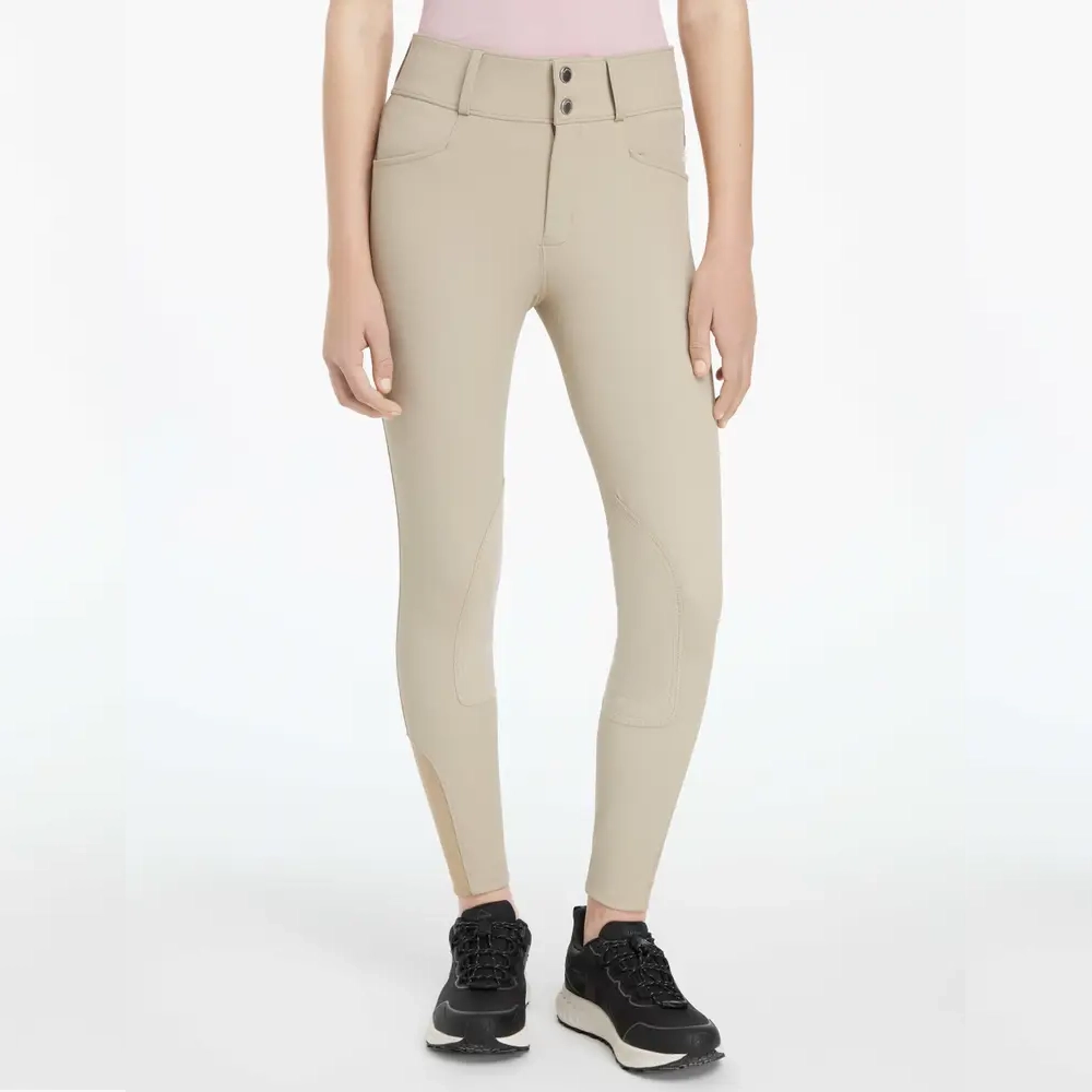 LeMieux Childrens Young Rider Hunter Breeches Beige