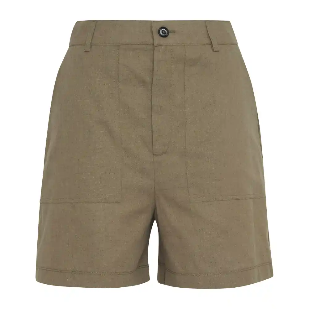 Barbour Ladies Cary Shorts Dusky Green