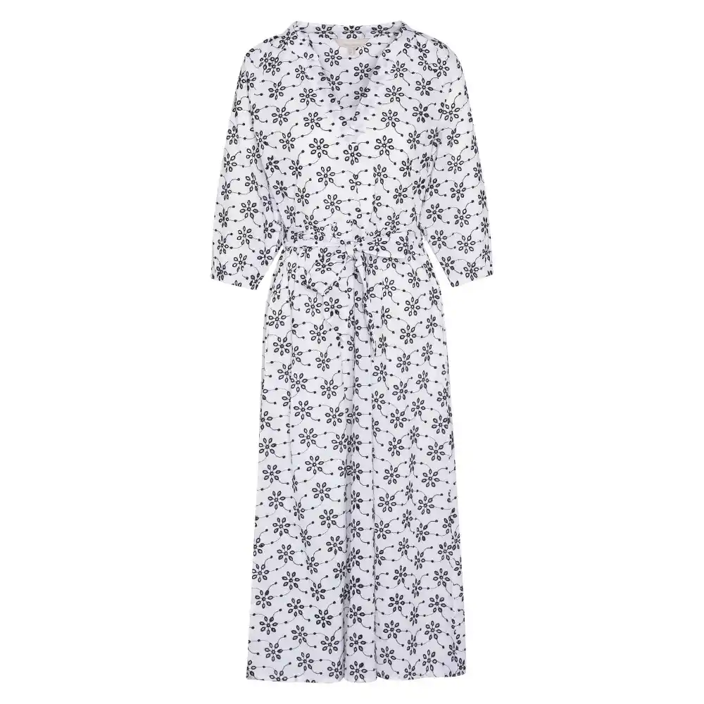 Barbour Ladies Erin Maxi Dress White