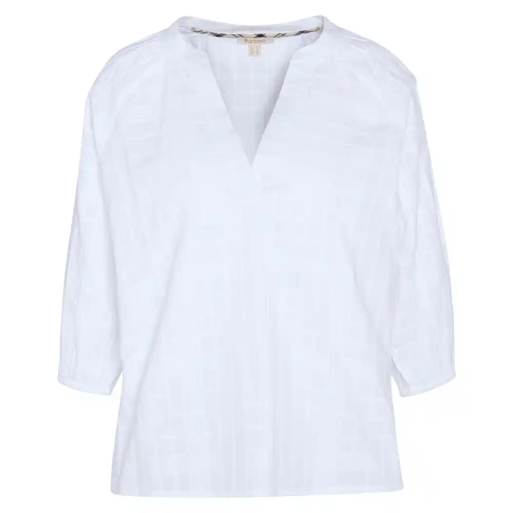 Barbour Ladies Heidi Top White