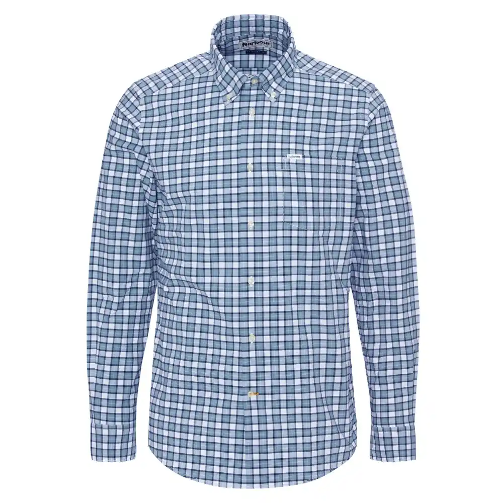 Barbour Mens Lomond Tailored Shirt Northshore Tartan