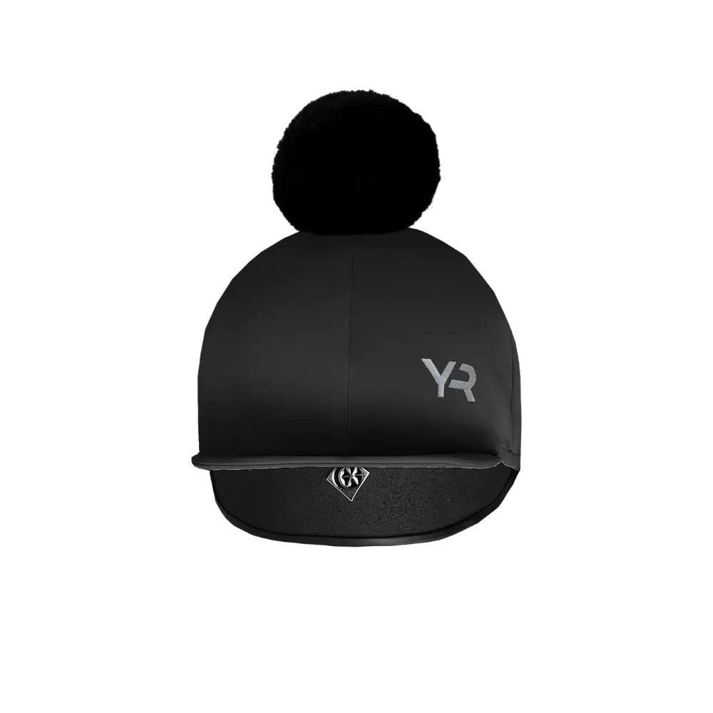 Aztec Diamond Young Rider Pom Hat Silk Black