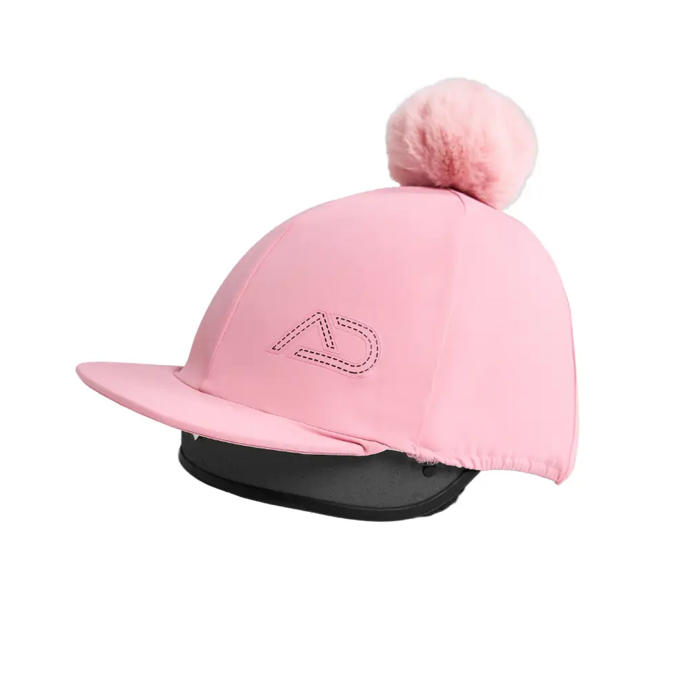 Aztec Diamond Young Rider Pom Hat Silk Coral