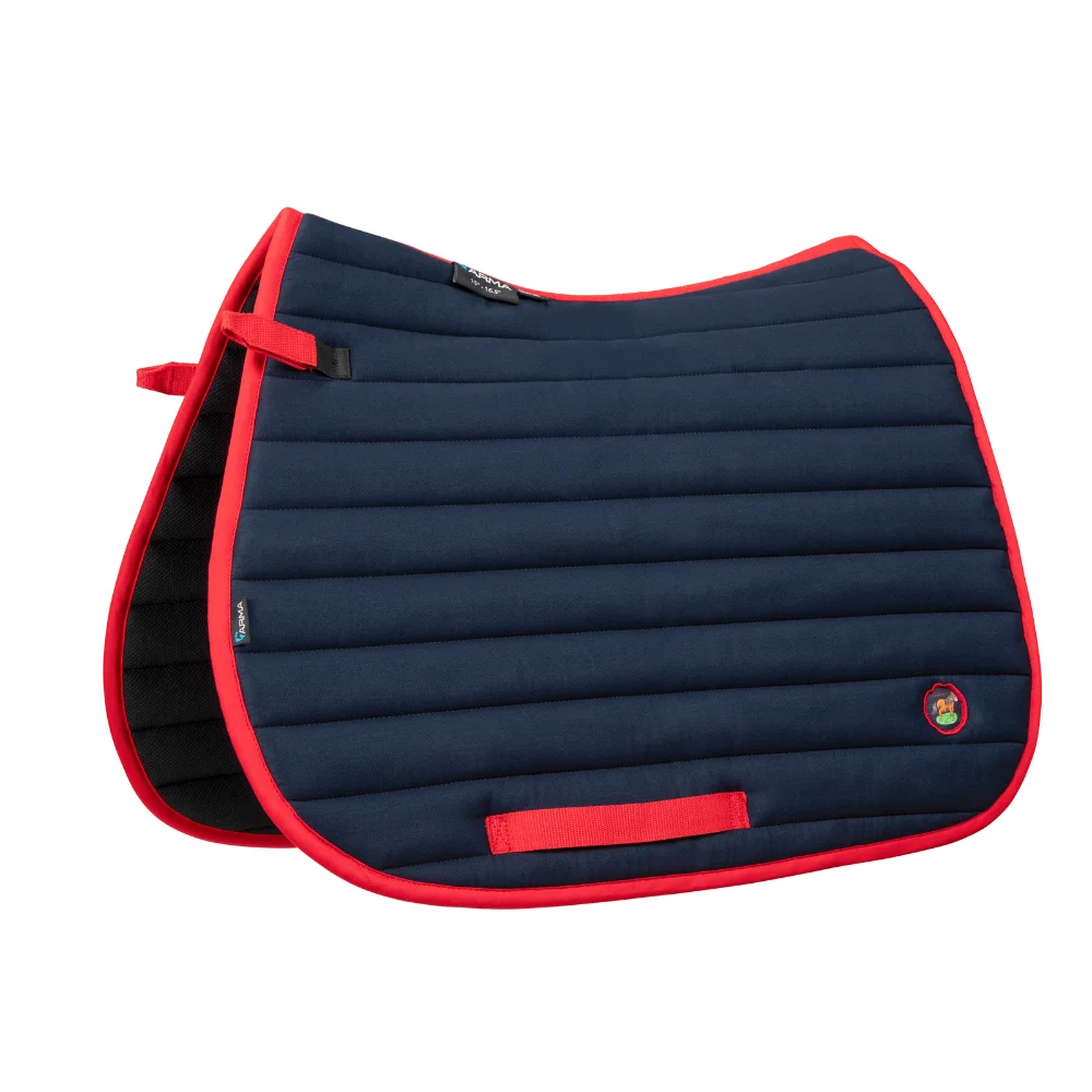 Shires Childrens Winne & Me Saddle Pad Navy