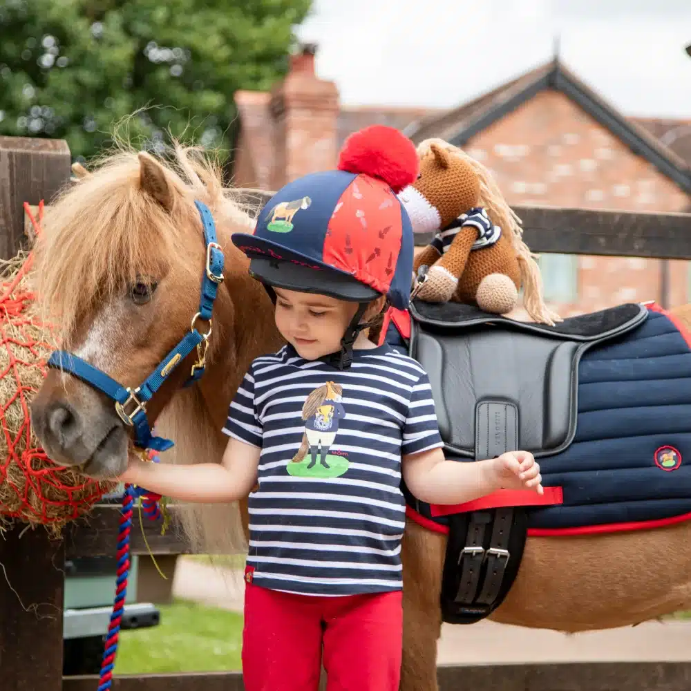 Shires Childrens Winnie & Me T Shirt Navy
