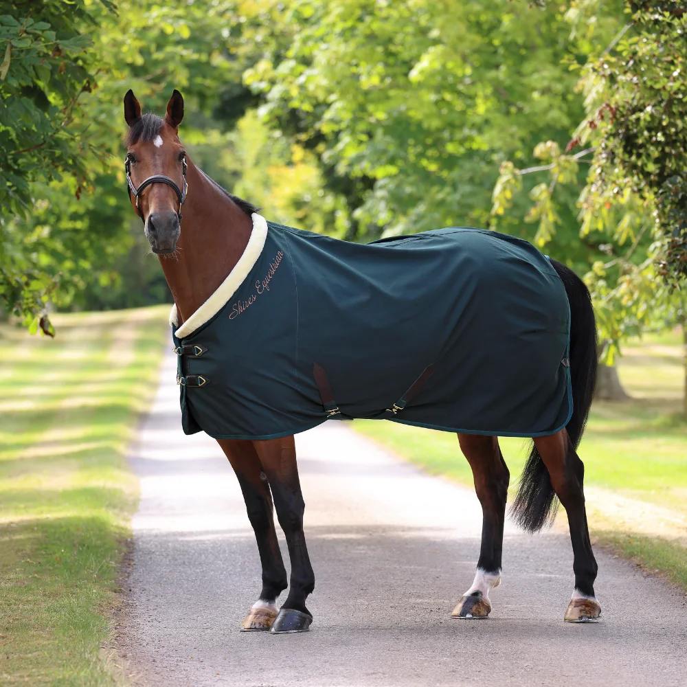 Shires Deluxe Stable Sheet Green