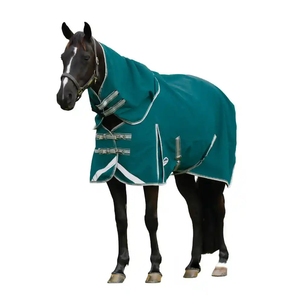 Weatherbeeta Comfitec Plus Dynamic II Detach A Neck Lite Teal Green