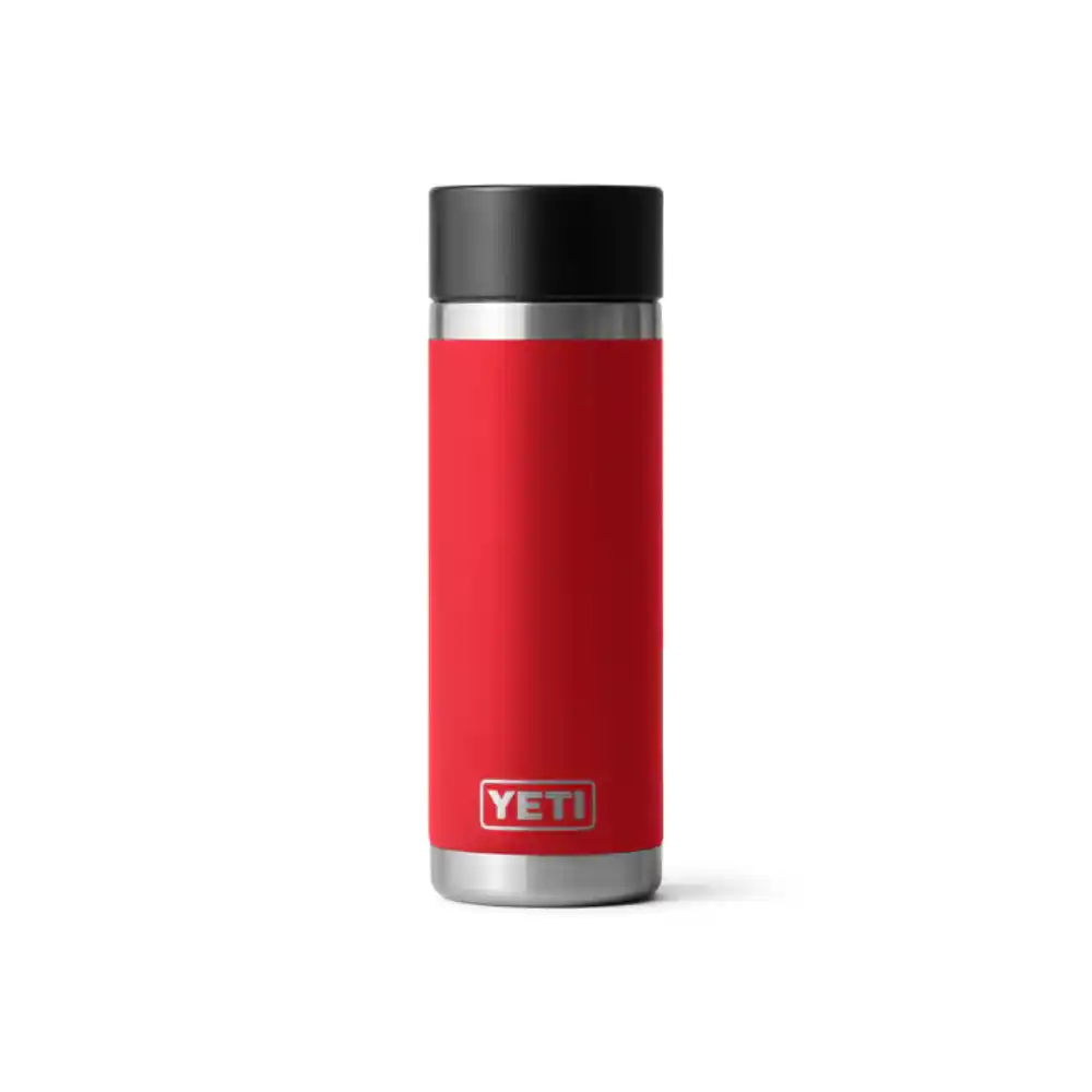 Yeti Rambler 18 Oz Bottle With Hotshot Cap Rescue Red