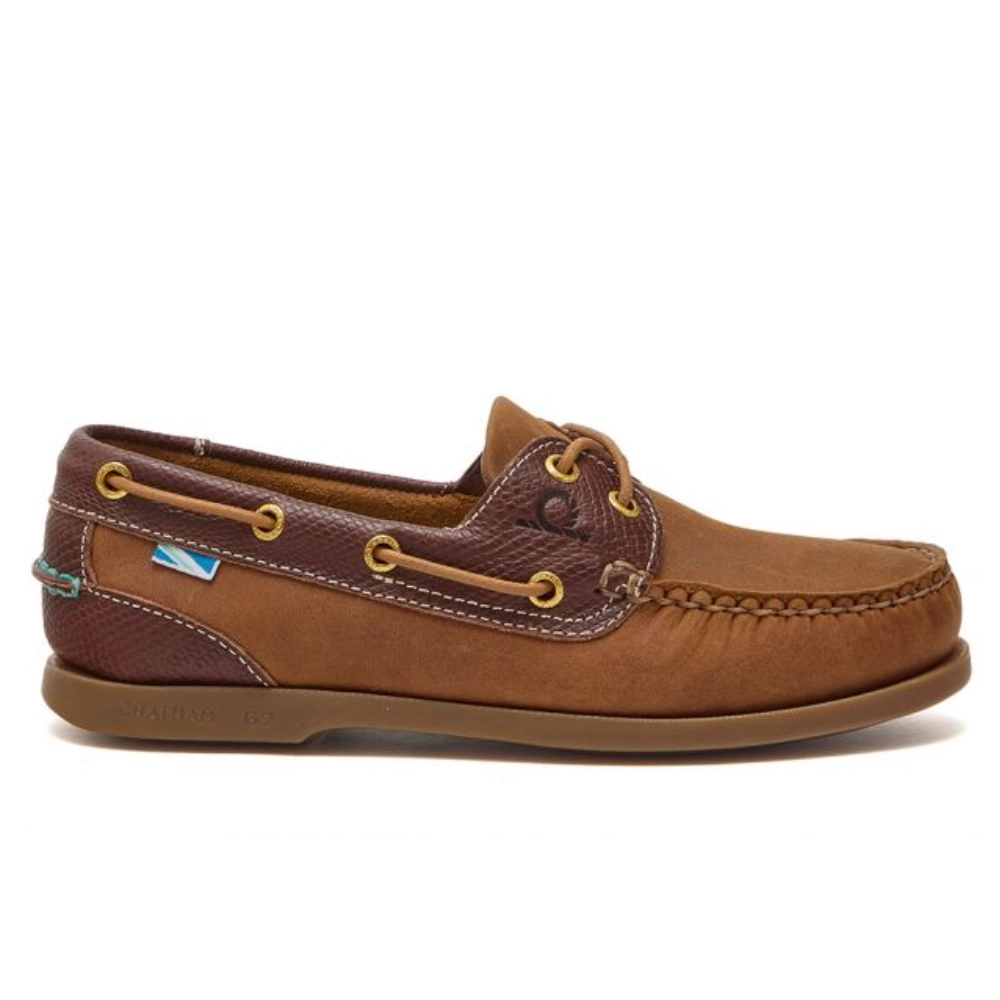 Chatham Ladies Bermuda G2 Deck Shoe Walnut/Brown Snake