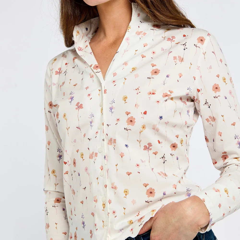 Dubarry Ladies Fuchsia Shirt White