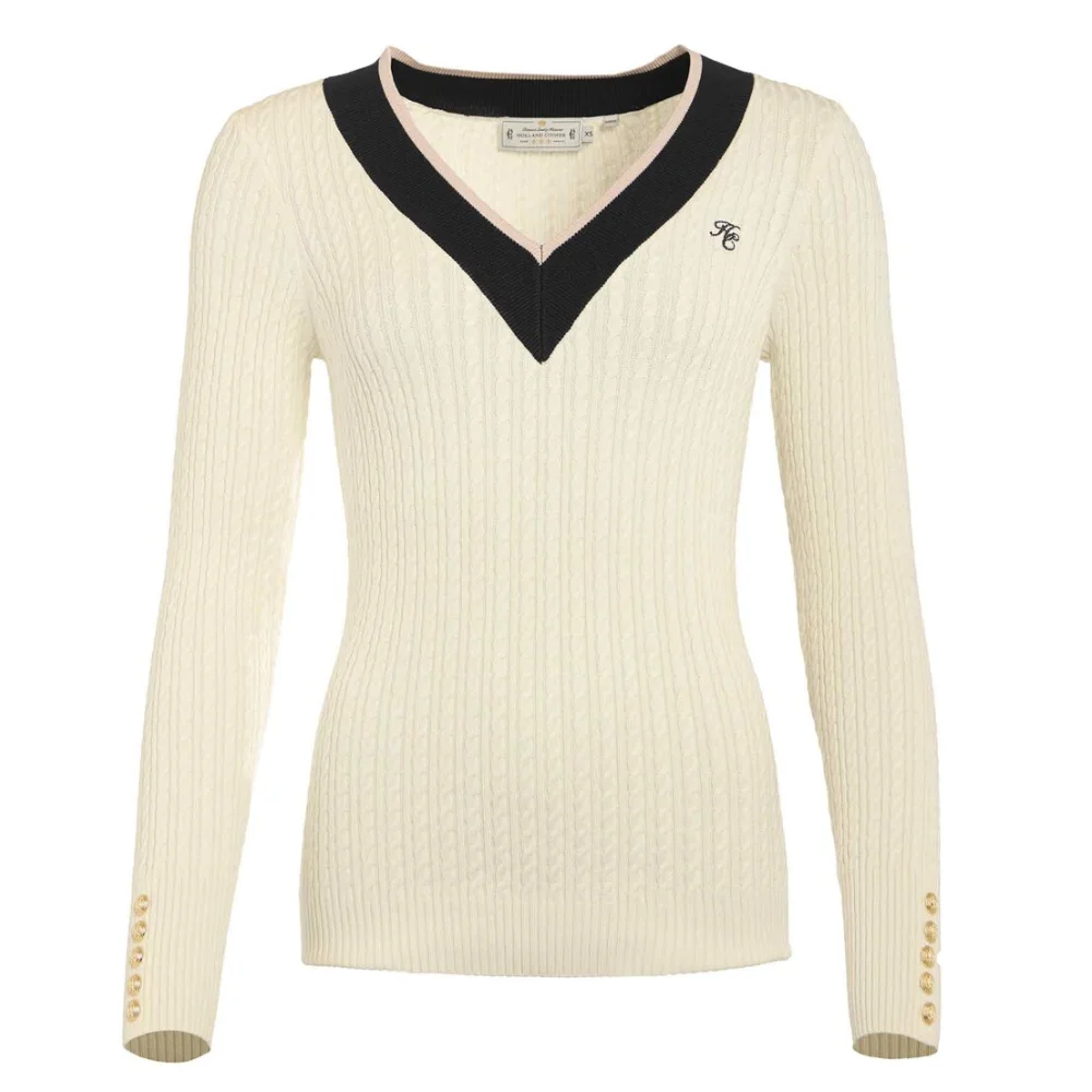 Holland Cooper Ladies Lucy Knit Jumper Natural